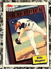 1994 Topps Billy Wagner Rookie Card #209 Houston Astros 1993 Draft Pick