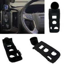 14 18 Sierra Silverado Left Side Dash Switch Trim 52mm Single Gauge Pod Banks