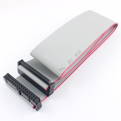 1Pcs Black 2.54mm Pitch FC 2x15 30 Pin 30 Wire IDC Gray Flat Ribbon Data Cable
