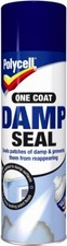 Polycell One Coat Damp Seal White Paint Aerosol 500ml