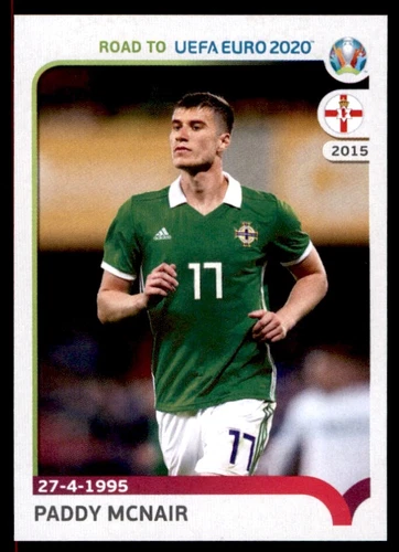Panini Road to Euro 2020 - Paddy McNair Northern Ireland No. 199