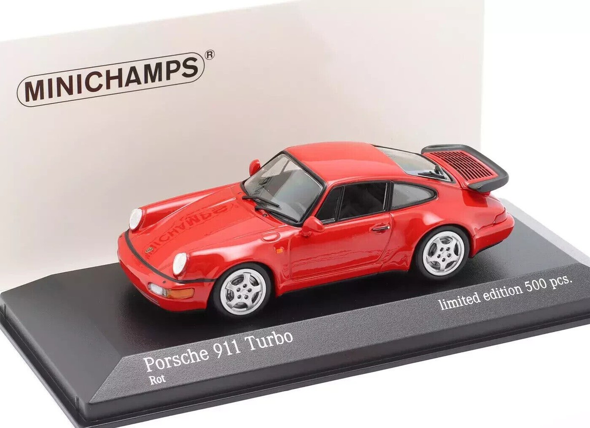 限定車 MINICHAMPS 1/43 PORSCHE Minichamps 1:43 Porsche 911 (964) Carrera 2 Year 1989 black