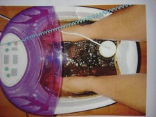 NEW ION Ionic Detox Foot Bath Spa Aqua Cleanse with TUB Pink