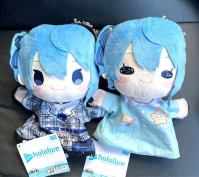 Hololive Hoshimachi Suisei Puppet Plush Toy Doll set of 2 FuRyu
