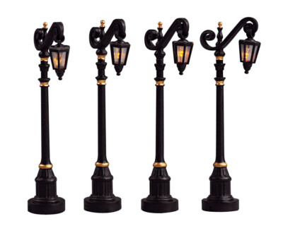LEMAX 54313 - Colonial Street Lamp - Weihnachtsdorf Winterdorf Neu