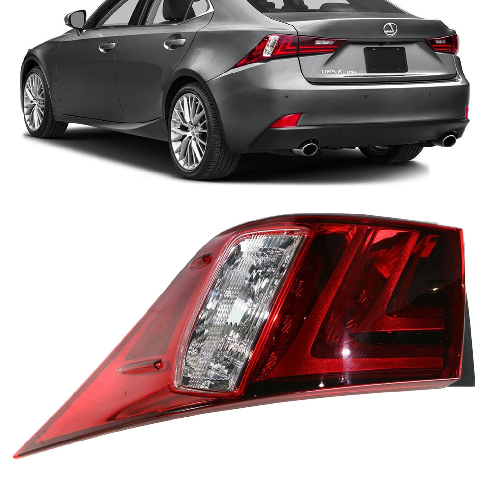 UpParts Driver Side Tail Light For 2014-16 Lexus IS250 IS350 - CAPA Certified