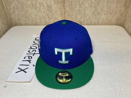 Texas Rangers x Dallas Mavericks Hat Club Crossover Blue Green 2-Tone Gray UV