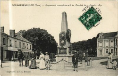 CPA BOURGTHEROULDE Monument (1161529)