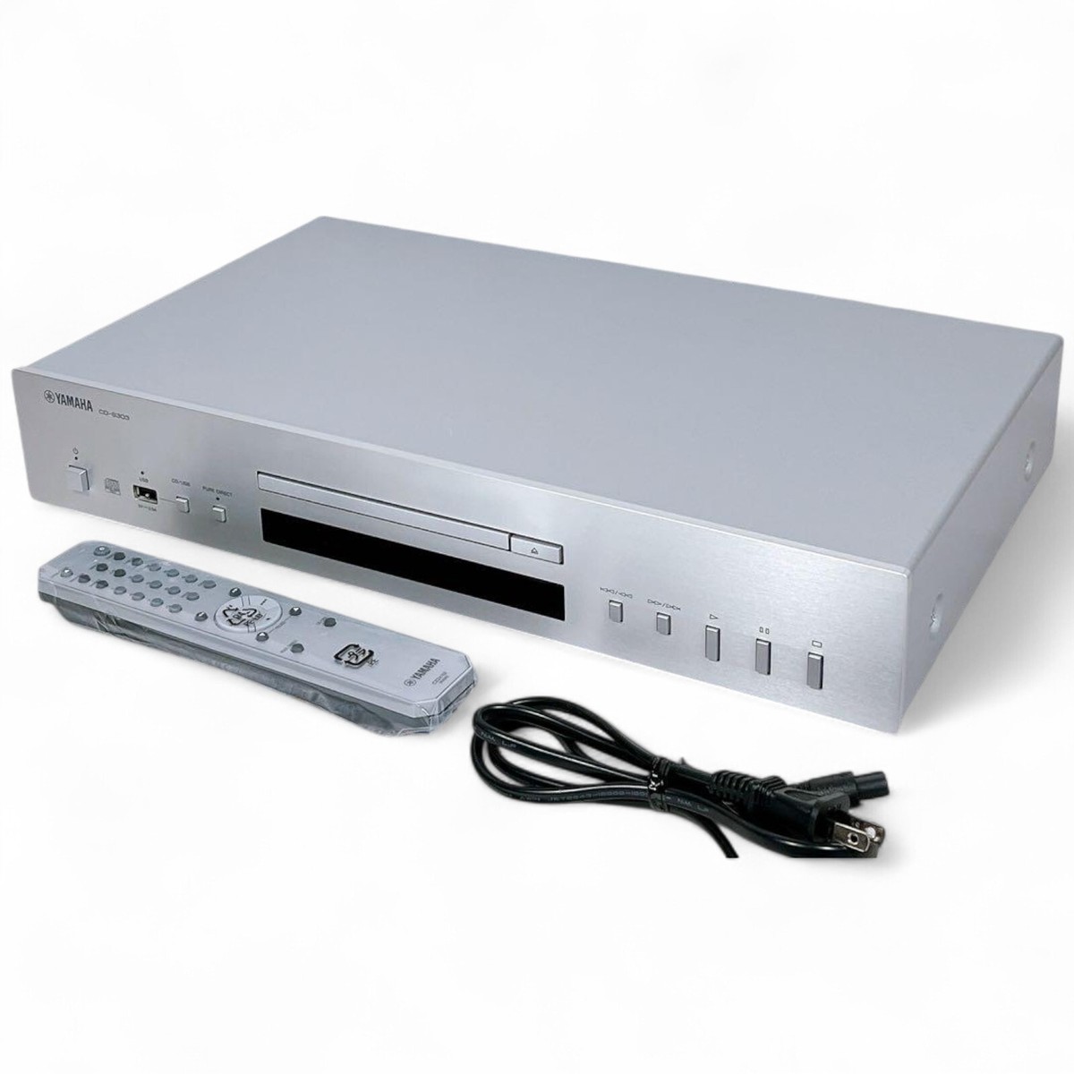 YAMAHA CD-S303 Single-disc CD Player Silver 435W×87H×260Dmm