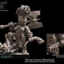 Dwarf Female Berserker/Dungeons and Dragons/Lord of the Rings/Avatars of War