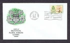 Canada FDC - 1964 - Floral Emblems - Quebec, Scott # 419, Unusual Cachet