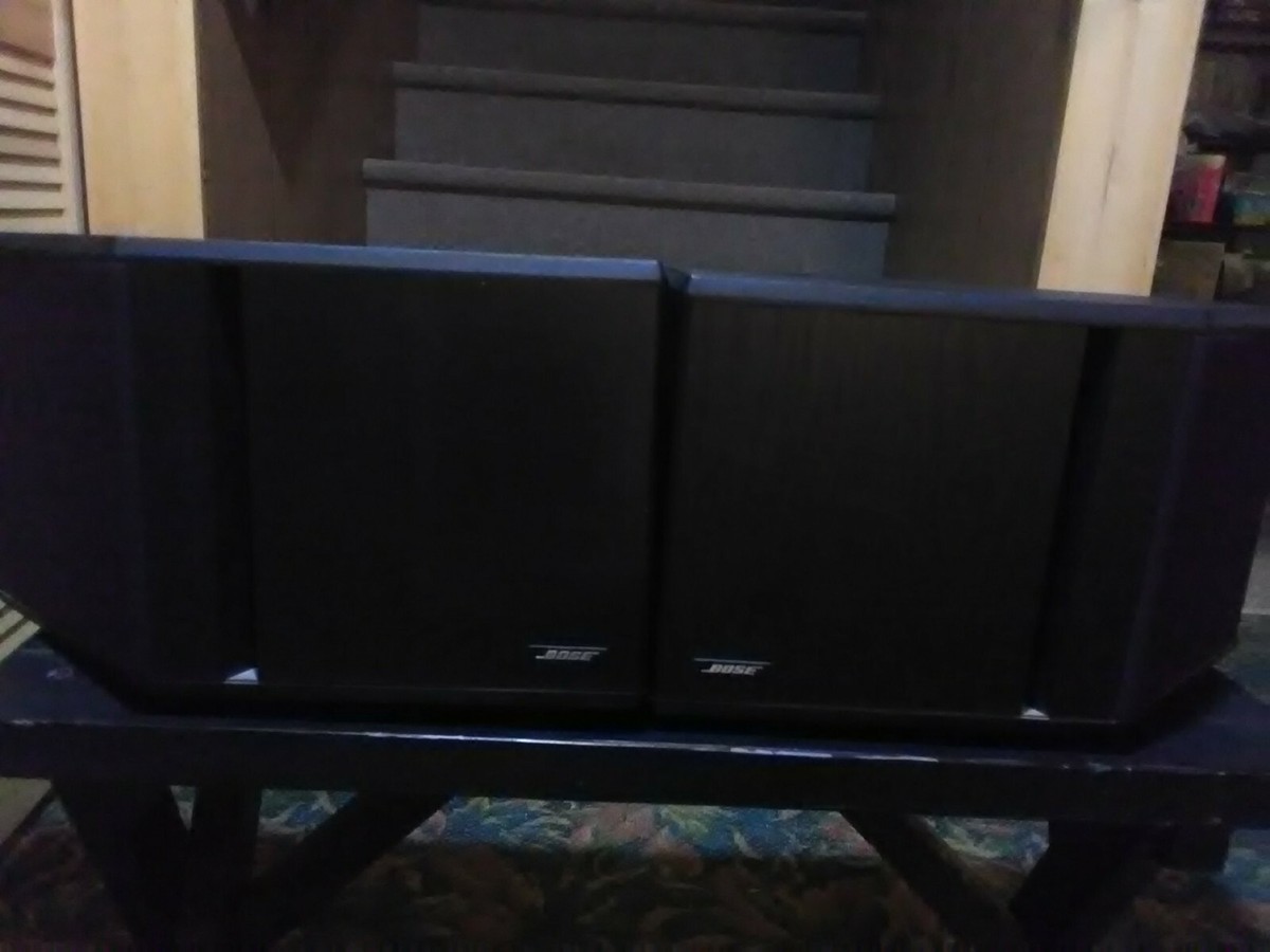Bose Black 4.2 Stereo Everywhere Speaker LEFT & RIGHT Fast
