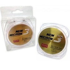 ASSO NEW MICRON3 50 mt fluorocarbon coated per terminali bolognese inglese colpo