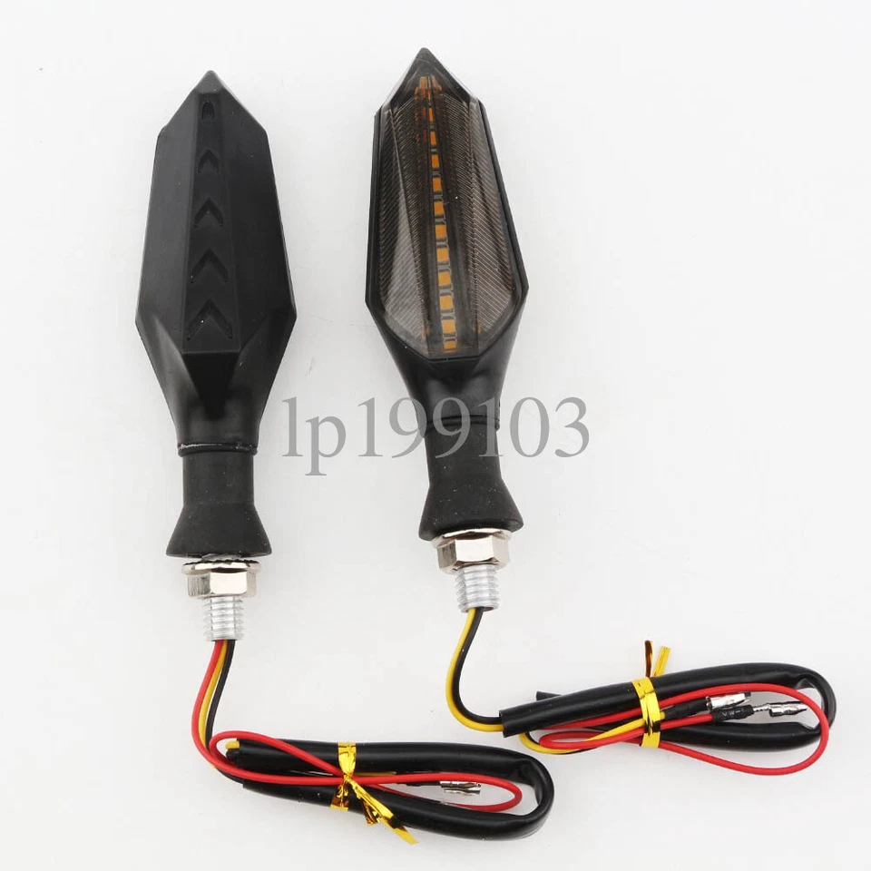 4.2"Mini LED Flowing Turn Signal for Suzuki Gixxer GSX GSXS GSXR 600 750 1000 WX - Image 2 of 4