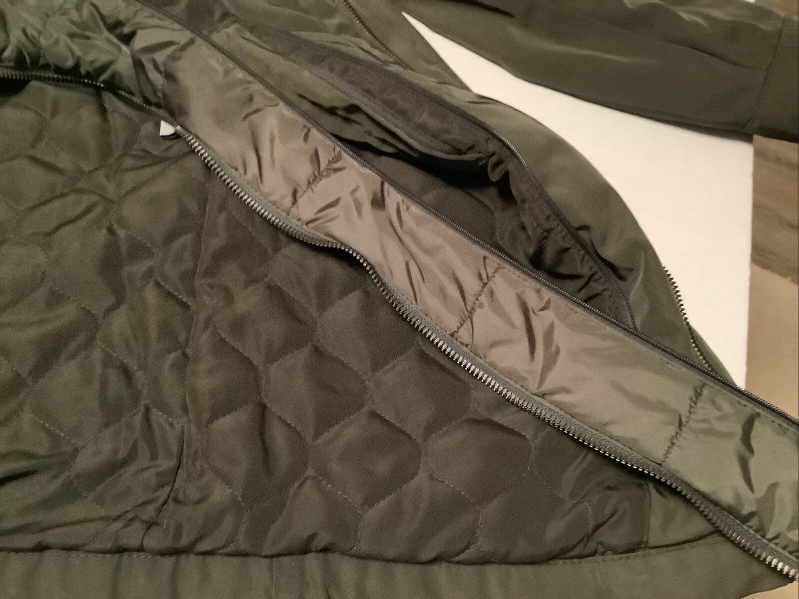 Levi's Women M Lightweight Cargo JacketForest Gre… - image 5