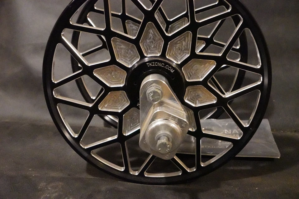 TKI Snowflake 10" Rear Wheels  For 2018+ Arctic Cat M8000 Mountain Cat M6000 - Image 4 of 4