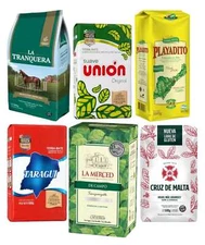 Auténtica Yerba Mate Argentina de 1 Kilo (2,2 Libras) - Energía Natural y Sabor