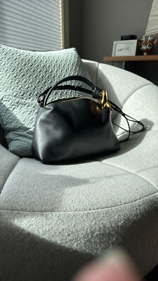 JW ANDERSON Corner Bag in black leather - only used twice