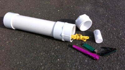 Safe Cache Tube, Storage Vault, Weatherproof Survival, Hide Money, Ammo, SHTF