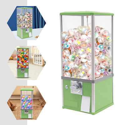 Gumball Machine 4.5-5cm Bulk Candy Vending Machine 800 Coins Retail Store w/ key