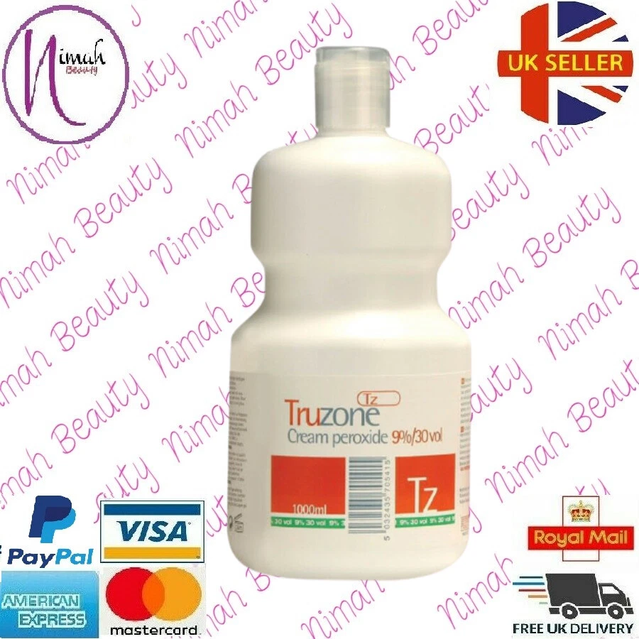 Truzone Cream Peroxide 9% 30 Volume 1000ml *Formulated To Improve Mixability*