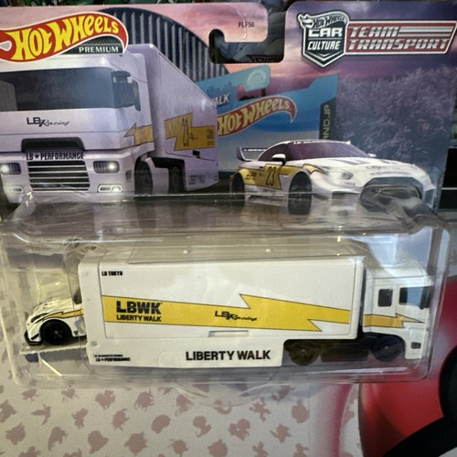 2023 Hot Wheels Team Transport LB-Silhouette GT Nissan 35GT-RR & Flipside Hauler
