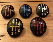 RENAULT MEGANE TRAFIC LAGUNA ESPACE SCENIC 6 Speed GEAR KNOB INSERT x 1pce