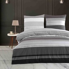 Bettwäsche 135x200 Baumwolle 4tlg Reißverschluss Renforce Bettbezug Garnitur Set