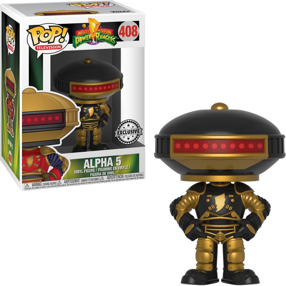 Power Rangers - Alpha 5 408 Exclusive - Funko Pop! - Vinyl