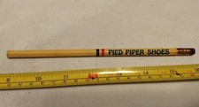 Vintage Pied Piper Shoes Halliburton's Oklahoma City Advertising Pencil