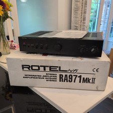 Rotel RA-971 MKII Integrated Stereo Amplifier Hi-Fi 60W Boxed Manual