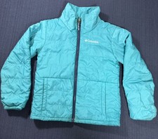 Columbia Unisex Boys Girls Full Zip Puffer Jacket Size XS
