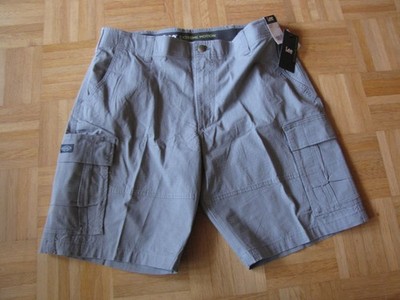 NEU - LEE Herren  Cargo Shorts Gr. 38 -   Extreme Motion, grau