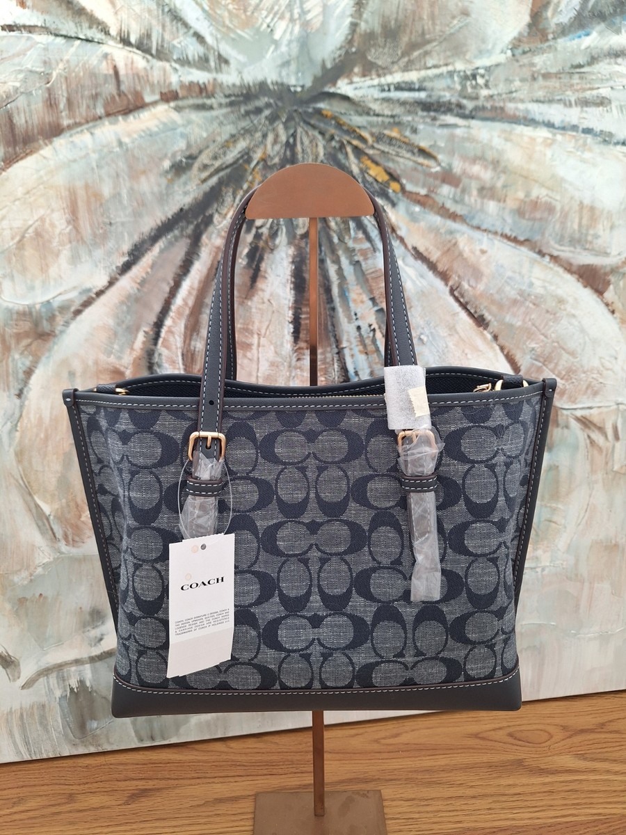 バッグ Coach Mollie Tote 25 Signature Chambray s-l1200.jpg