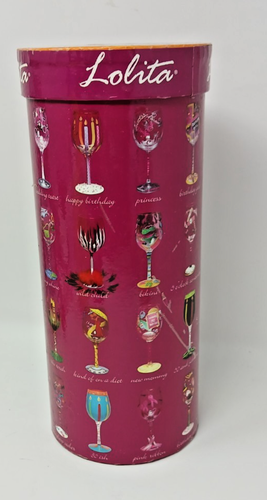 Halloween Lolita "That Witch is Back" Wine Glass New in Box