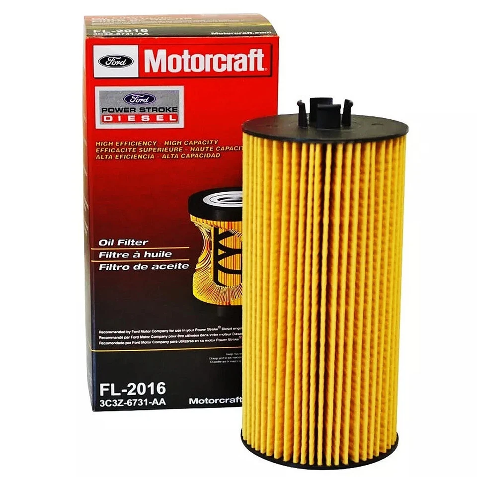 Motorcraft Oil Fuel Filter Kit for 08-10 FORD F-250 F-350 SUPER DUTY 6.4L Diesel - Image 3 of 4