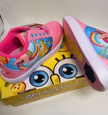 Heely  s Sponge Bob Wheeled Heel Shoe - Size 4 kid / Women 5 NEW IN BOX 