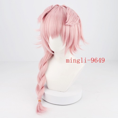 Long Straight Hair Contains The Ear Arknights Goldenglow Cosplay Synthetic Wig - Picture 5 of 5