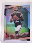 SHEDEUR SANDERS 2025 PANINI PRIZM ROOKIE FOOTBALL SILVER BROWNS RC Q4193