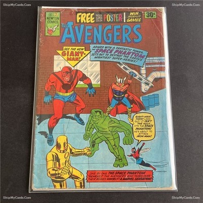 Avengers #2 Newton Comics 1975 Australian Edition1st app Space Phantom