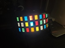 Vintage Derby DJ Music Light Multi Colored Glass Lenses T-363 TOV Pro NEW BULBS