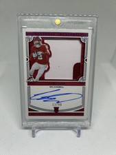 2020 National Treasures College Silhouettes Ceedee Lamb RC Auto Autograph 13/49