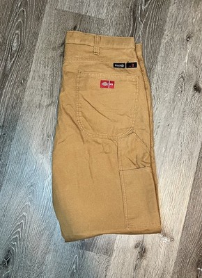 Dickies FR Flame Resistant NFPA 2112 Cat 2 Brown Carpenter Workwear Jeans 34X30