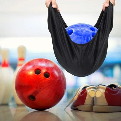 1Pc Bowling Seesaw Bag Bowling Polisher Bag Ball Cleaner Holder For Bowlers - Image 1 of 4