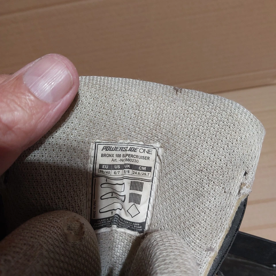 rollers Powerslide One Bronx Taille 39/40 - Photo 2/4