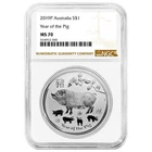 Photo of a 2019-P Australian Silver Lunar 1 oz from an eBay listing that sold on Jun 6, 2026