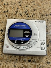Sharp MD-MT15 Portable MiniDisc Recorder - Not Working / For Parts - US Seller