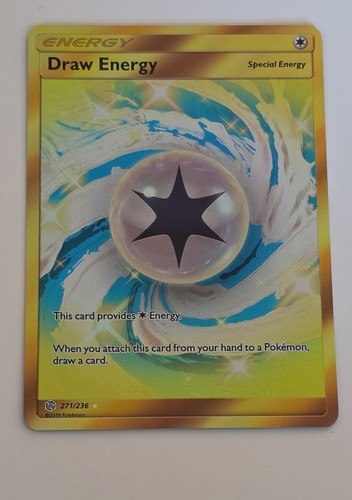 Draw Energy (Secret) 271/236 Sm-Cosmic Eclipse Holo