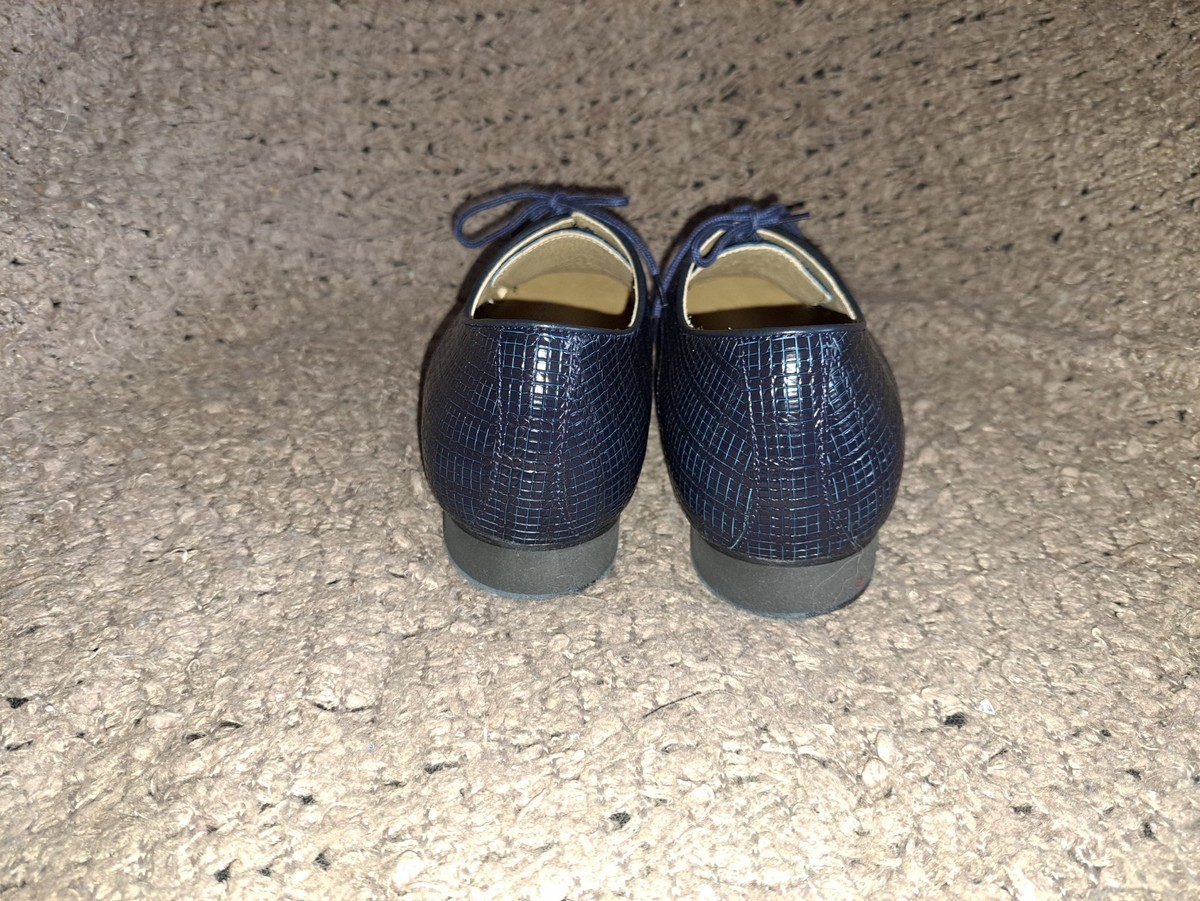 WERNER KERN-Ravenna-Blue/Black Printed Leather-Dance Shoes-Sz 7.5 UK/9 US-NWOB Werner Kern Runa Womens Practice Shoes | Practice Dance Shoes main image 4