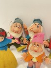 Vintage snow White seven dwarfs Christmas ornament Hong Kong Walt Disney 4.5 in — photo 3